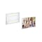 Azar Displays Clear Acrylic Wall Artwork and Photo Frame with Tape 6'' W x 4'' H - Landscape/Horizontal, 2PK 122014-GS-2PK - alternate 1